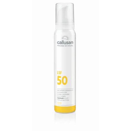 Callusan MOUSSE DE SOLEIL SPF50 – Napvédő krémhab / 125 ml