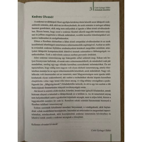 Ortézisek Készítése - Szakmai Továbbképző Lábápolóknak